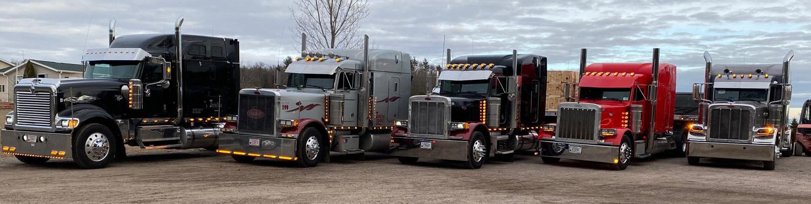 Picture of three trucks